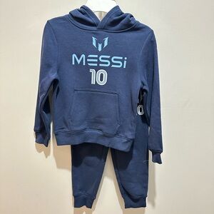 Messi Collection Navy Kids swead